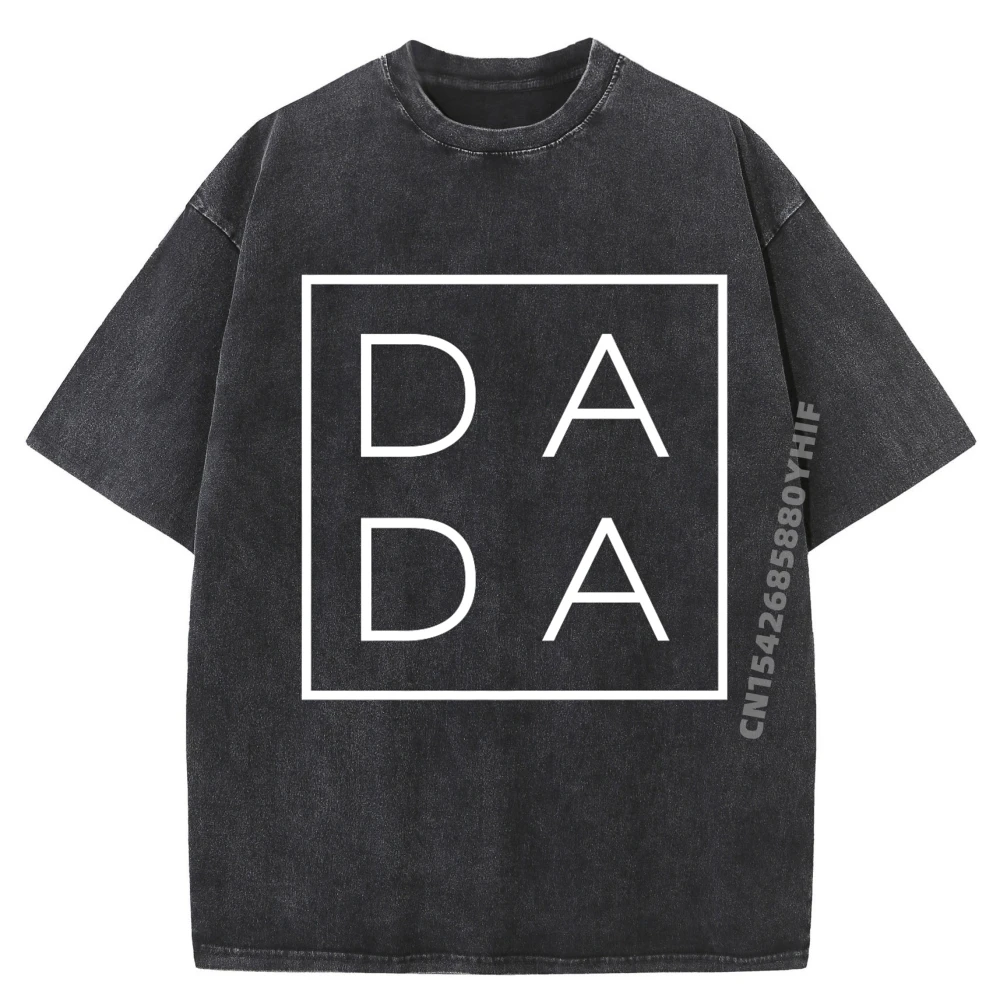 

Father Day For New Dad Him Papa Grandpa Dada Graphic T Shirts Limited Time Special Luxury T-Shirt Casual Washed Shirt