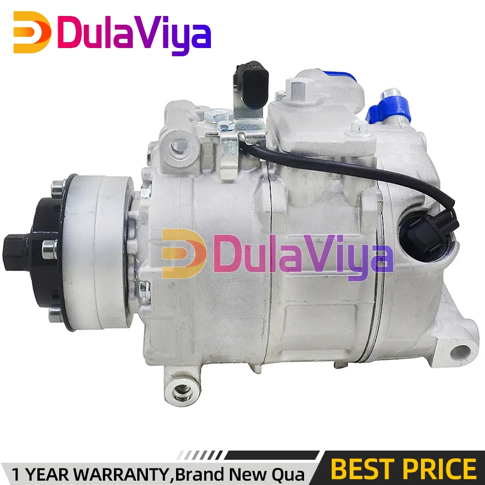 A/C Air Conditioning Compressor For Audi R8 Q7 A4 A6 A8 Quattro VW Touareg 4E0260805Q 4F0260805AD 4F0260805AH 4F0260805L