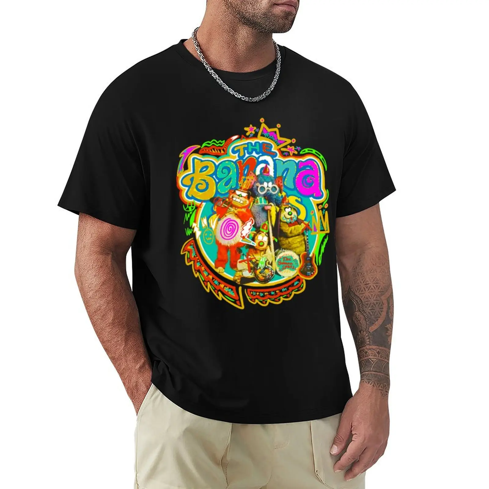 

Banana Splits Vin T-Shirt Plus Size Comfort Fit Tee