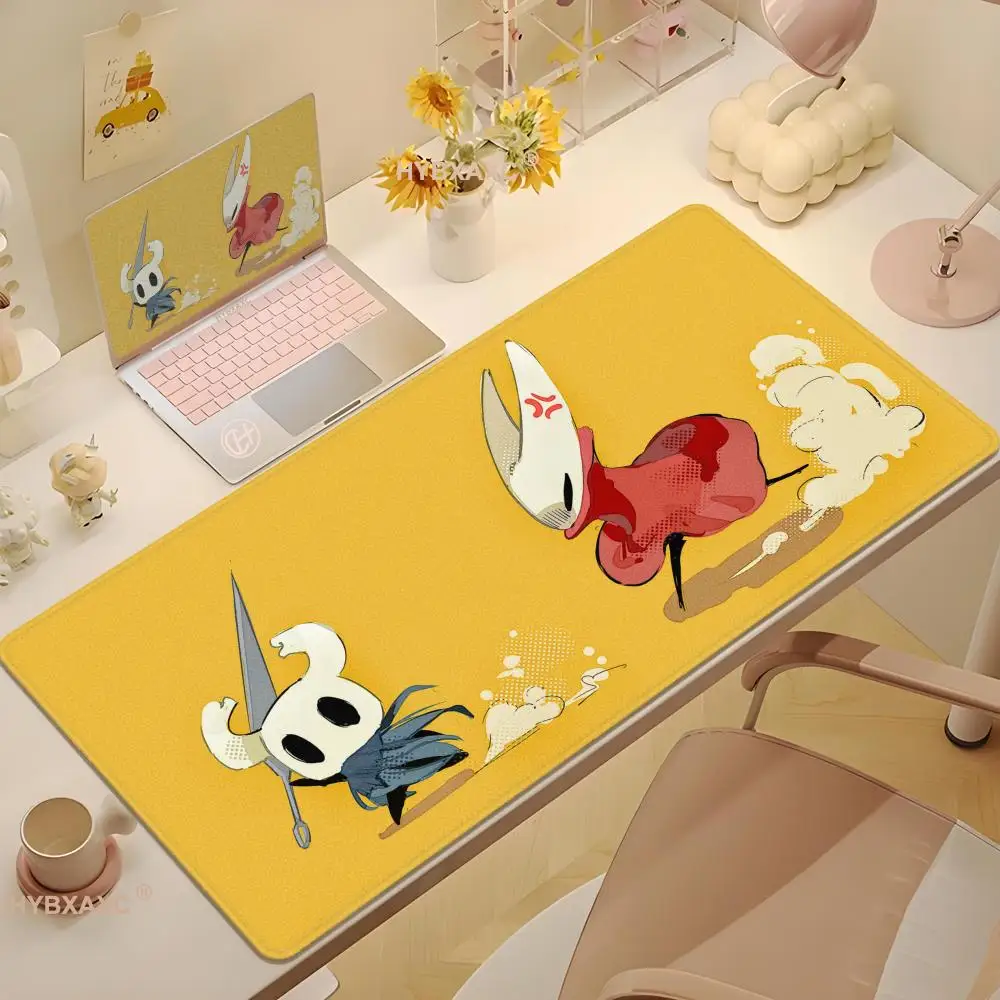 

HD Printing Cool Hollow Knight Silksong Mouse Pad Table Mats Computer Mousepad Company Big Desk Mat XXL Large PC Gamer Mousepads