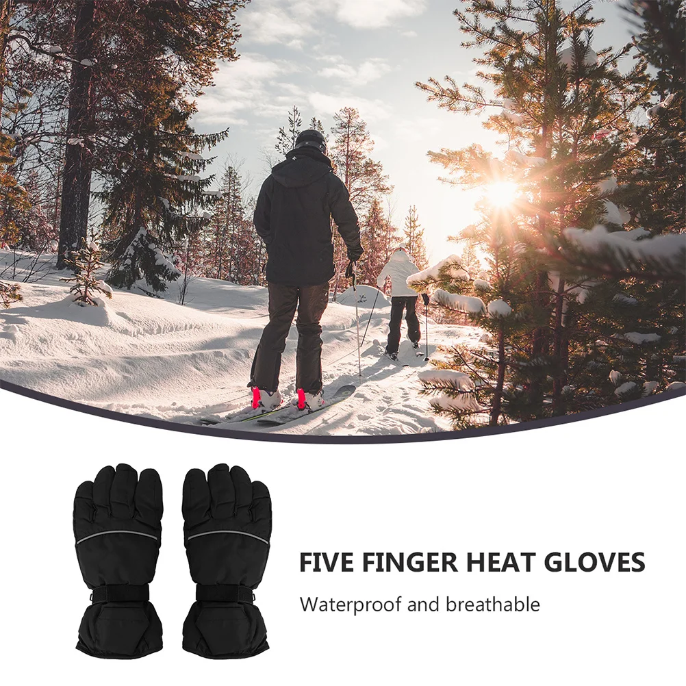 

1Pair Heating Gloves for Cold Weather Powered Warm Gloves for Men Women Outdoor Activities Like Cycling Camping