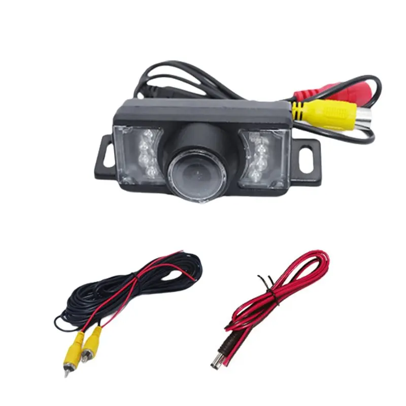 Stable-B308 Car Reversing Camera CCD CVBS Camera Car Rear View Camera With Ruler Line License Plate Bracket