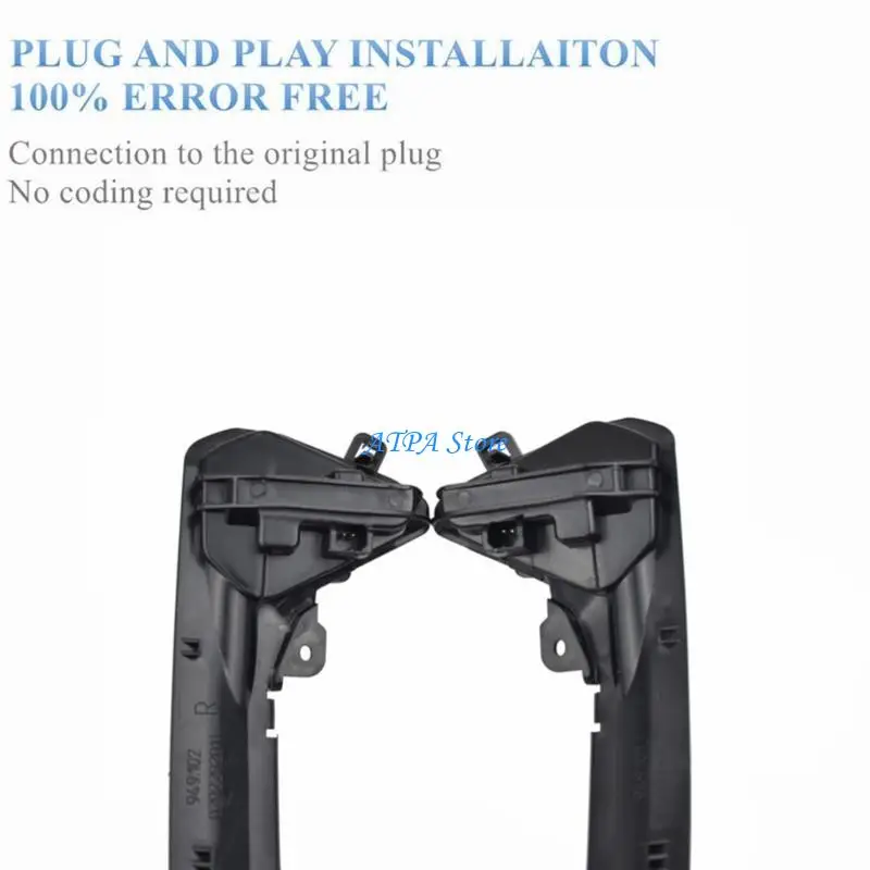 

U13C Car Rear View Mirror Lights Turn Lamps LED Strips Side Marker for A6 C7 4G