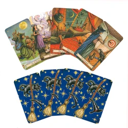 Everyday Witch Tarot Cards Deck Oracle Electronic Guide Book 78Pcs English Version Everyday Witch Tarot Deck Board Game Cards