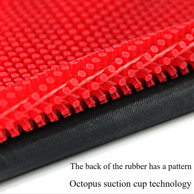 الوصول إلى C-8 C-801 مطاط تنس الطاولة OX جزيئات كبيرة جدًا ارتفاع حوالي 3.0 مم نقاط طويلة مطاط بينج بونج متين للغاية