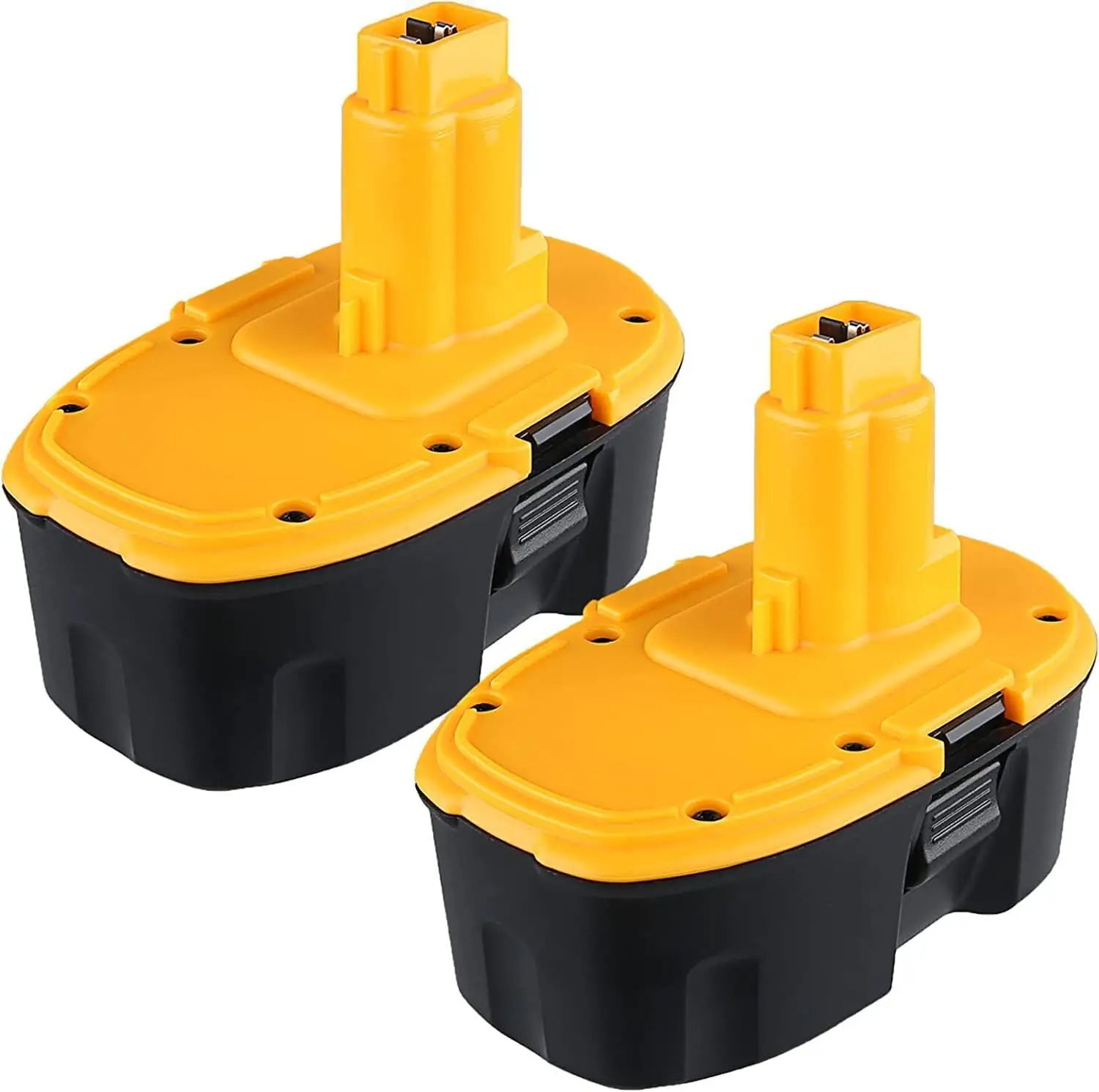 

Vanon 2Pack DC9096 5.5Ah 18V Ni-MH Battery Replace for DC099 DW9095 DW996 DW9098 Replace for DeWalt Battery pin US Warehouse