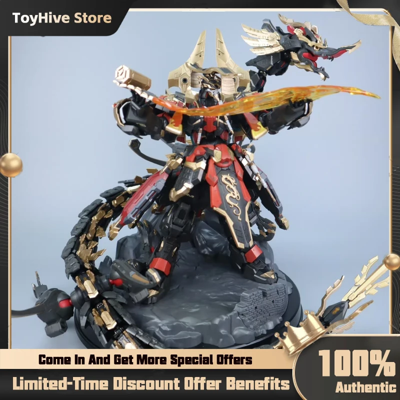 

В наличии: SUNDAYHOBBY MingJiang 1/100 Ying Zheng CN Оригинальный сборный пластиковый конструктор-меха, коллекционная фигурка для любителей хобби.