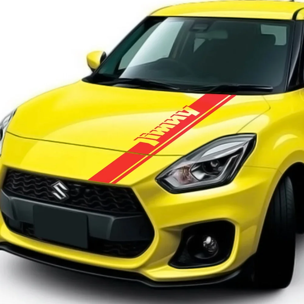 ملصقات غطاء محرك السيارة لسوزوكي سويفت جيمي بالينو فيتارا SX4 Ignis ألتو الساموراي جراند فيتارا غطاء محرك السيارة اكسسوارات السيارات