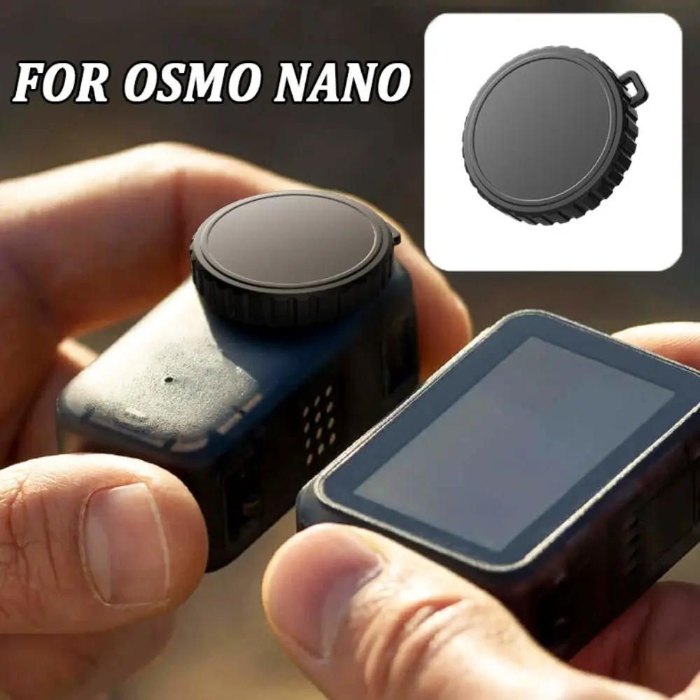New Silicone Lens Cover Anti-Scratch Dust-proof Lens Cap Lightweight Lens Protective Case for DJI Osmo Nano Camera Accessories