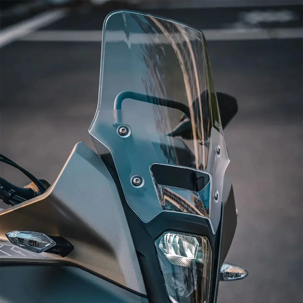 For Honda NX400 Windshield Motorcycle Modified Windshield Height Increase NX400 Accessories Increase Thickness Deflector