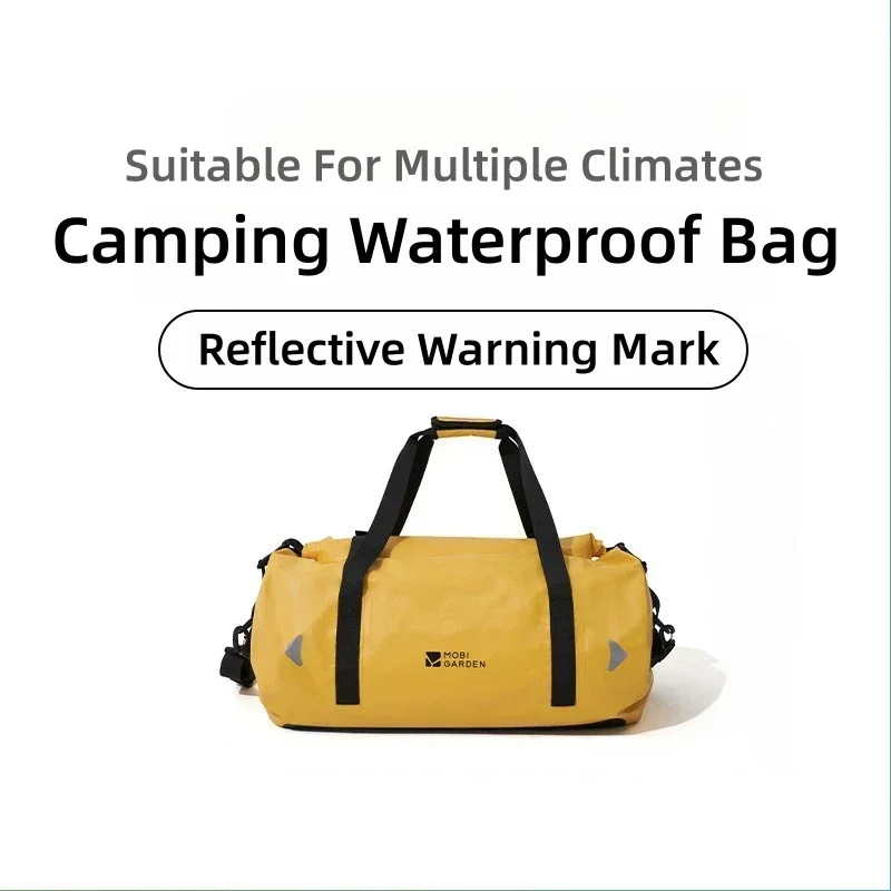 MOBI GARDEN Camping Camel Bag Multifunctional Waterproof Large Capacity Bag with Reflective Stripe Outdoor Hiking