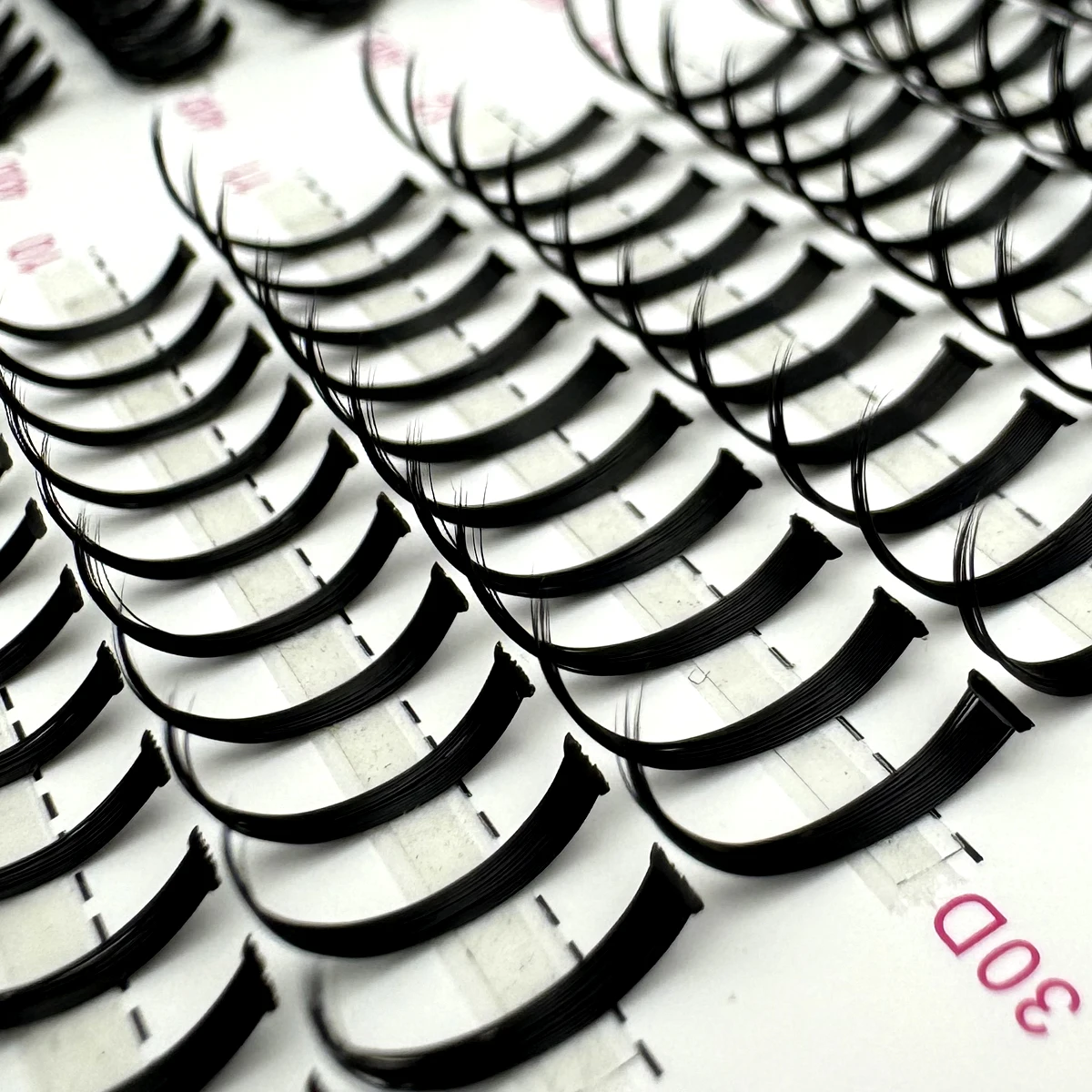 Bricolage maquillage vaporeux cils grappe cils livre Volume fée cils Extension cils grappes avec pointes, 6 Styles grappes de cils