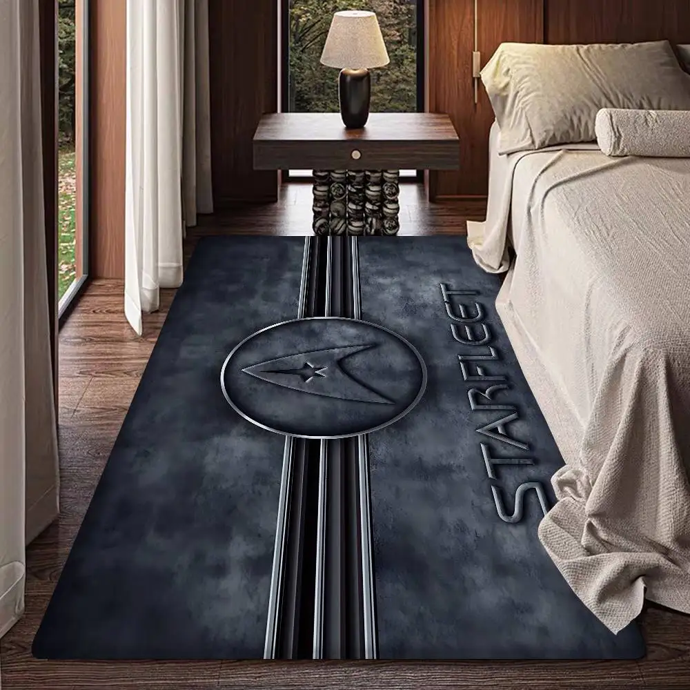 S-Star Trek Floor Mat Cheaper Anti-slip Modern Living Room Balcony Printed Bedside Mats