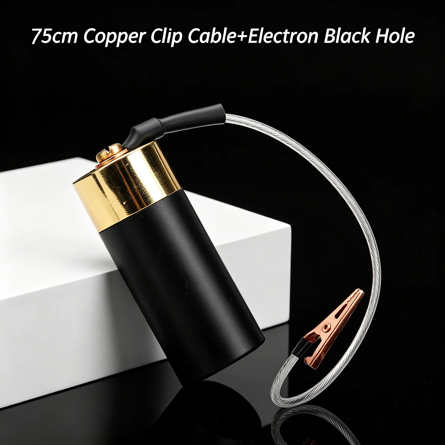 GND Electronic Black Hole Eliminator HiFi Audio Cable Ground Loop Noise Protection Static Power Purifier Electronic Equipment