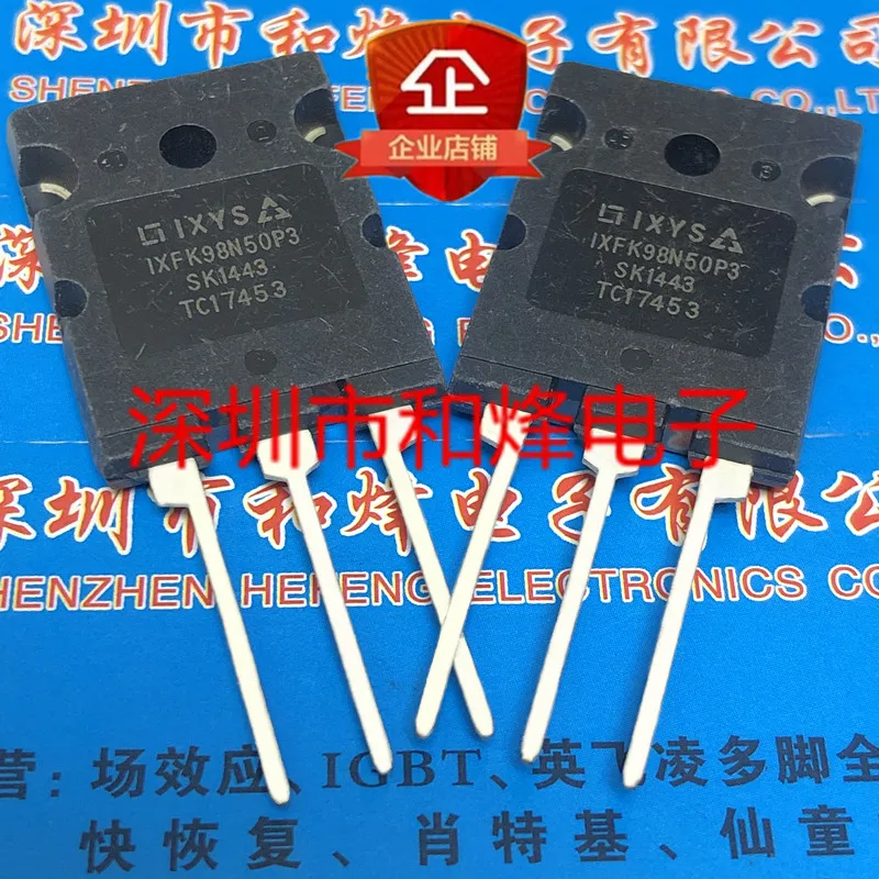 5PCS-10PCS IXFK98N50P3 TO-264 500V 98A NEW AND ORIGINAL ON STOCK