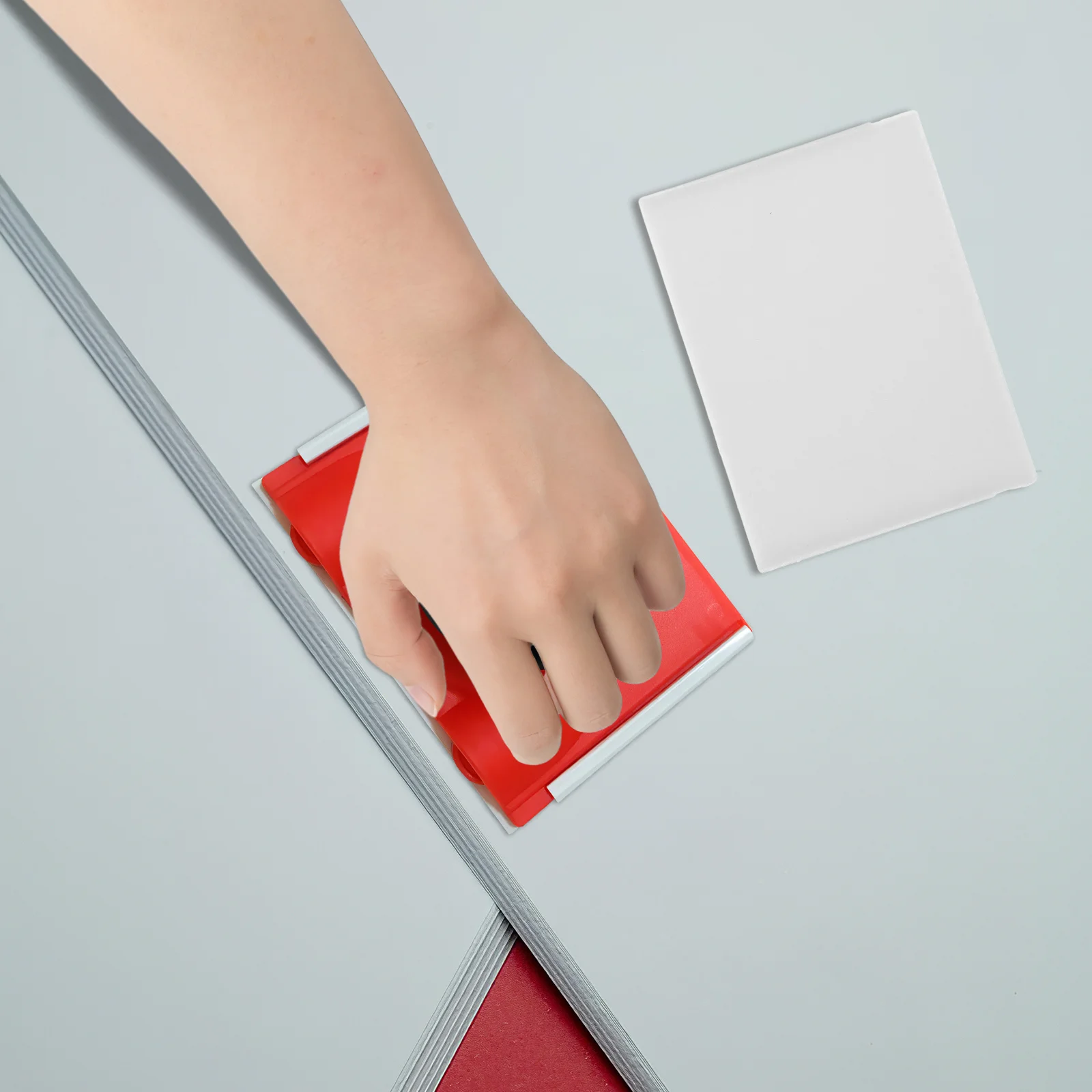 

2Pcs Paint Edger Pads Multi-Functional Chemical Tool Replacement for Walls Edges Paint Edger Replacement Pads