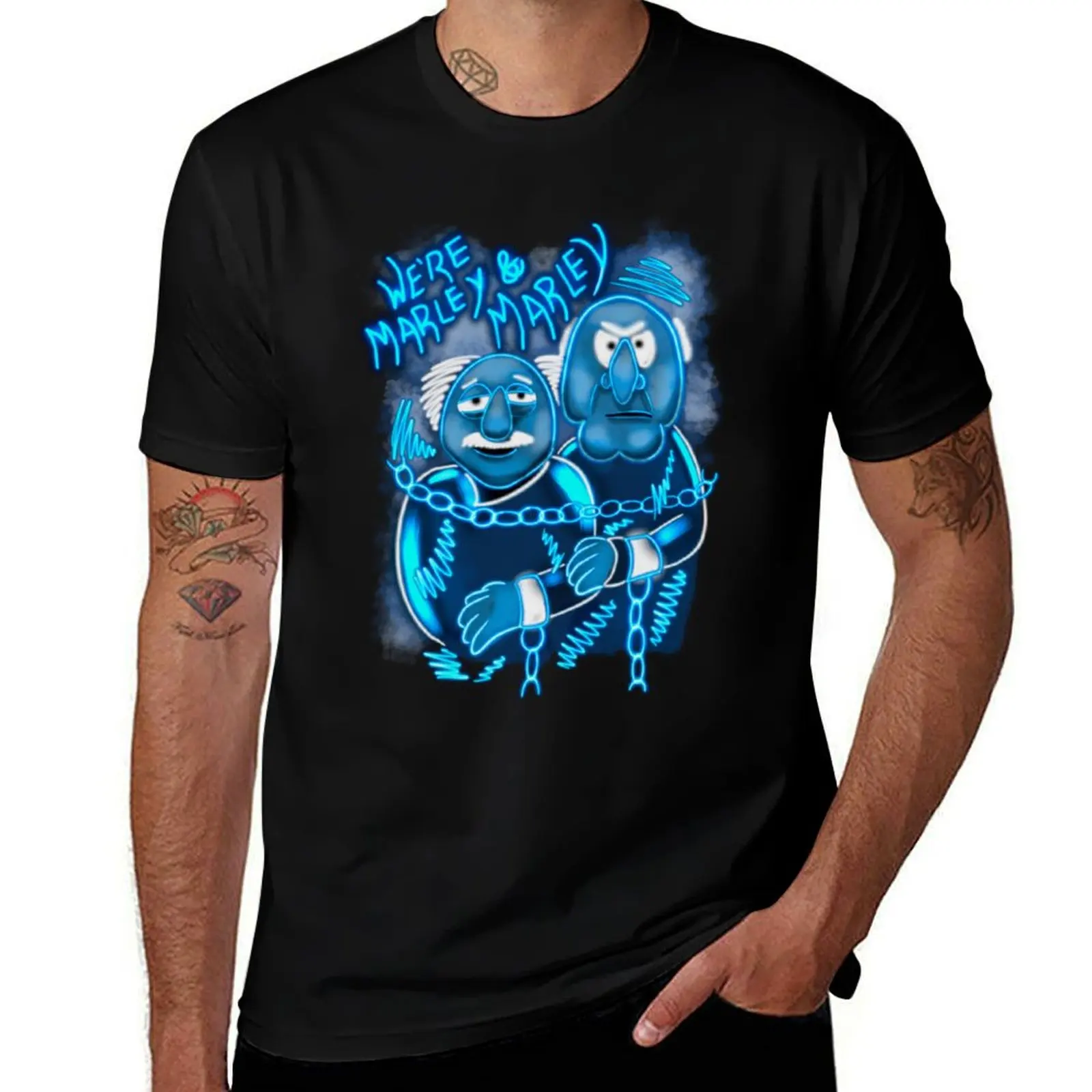 Marley & Marley Muppet Christmas Carol - Muppet Christmas Carol T-Shirt anime t shirts for man t shirts for man graphic tees