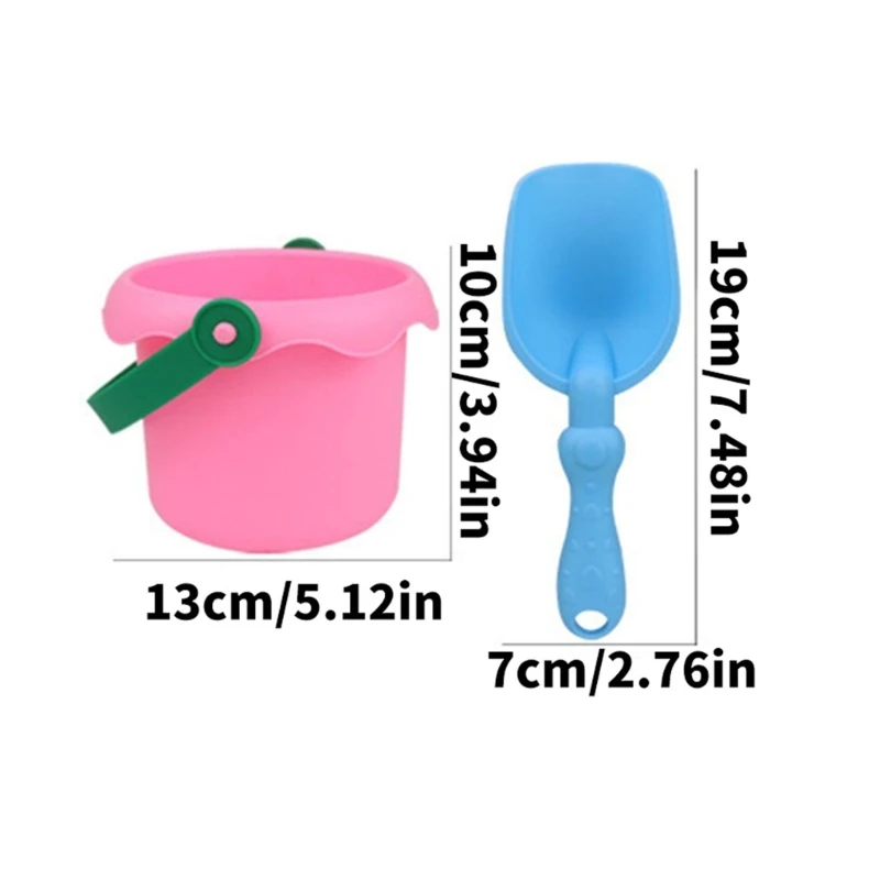 مجموعة لعب الشاطئ الصيفية للأطفال، مجموعة دلو لعبة الماء والرمل للمتعة في الهواء الطلق وأداة 15UB #6