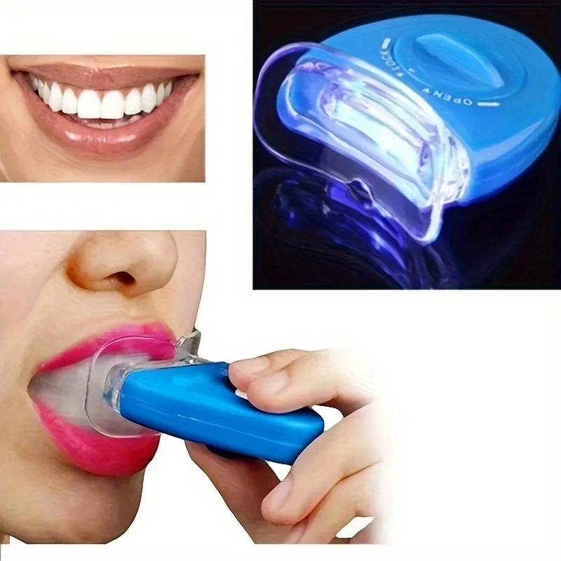 

Home Teeth Whitening Built-in 1 Led Lights Accelerator Light Mini Led Teeth Whitening Lamp Teeth Bleaching Laser Dental Tools