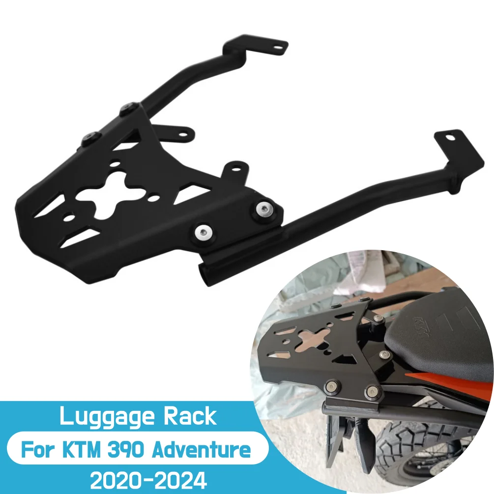 

Для KTM 390 Adventure ADV 2020-2024 2023 2022 390 ADV багажник задний багажник для хранения хвоста поддержка полки аксессуары для мотоциклов