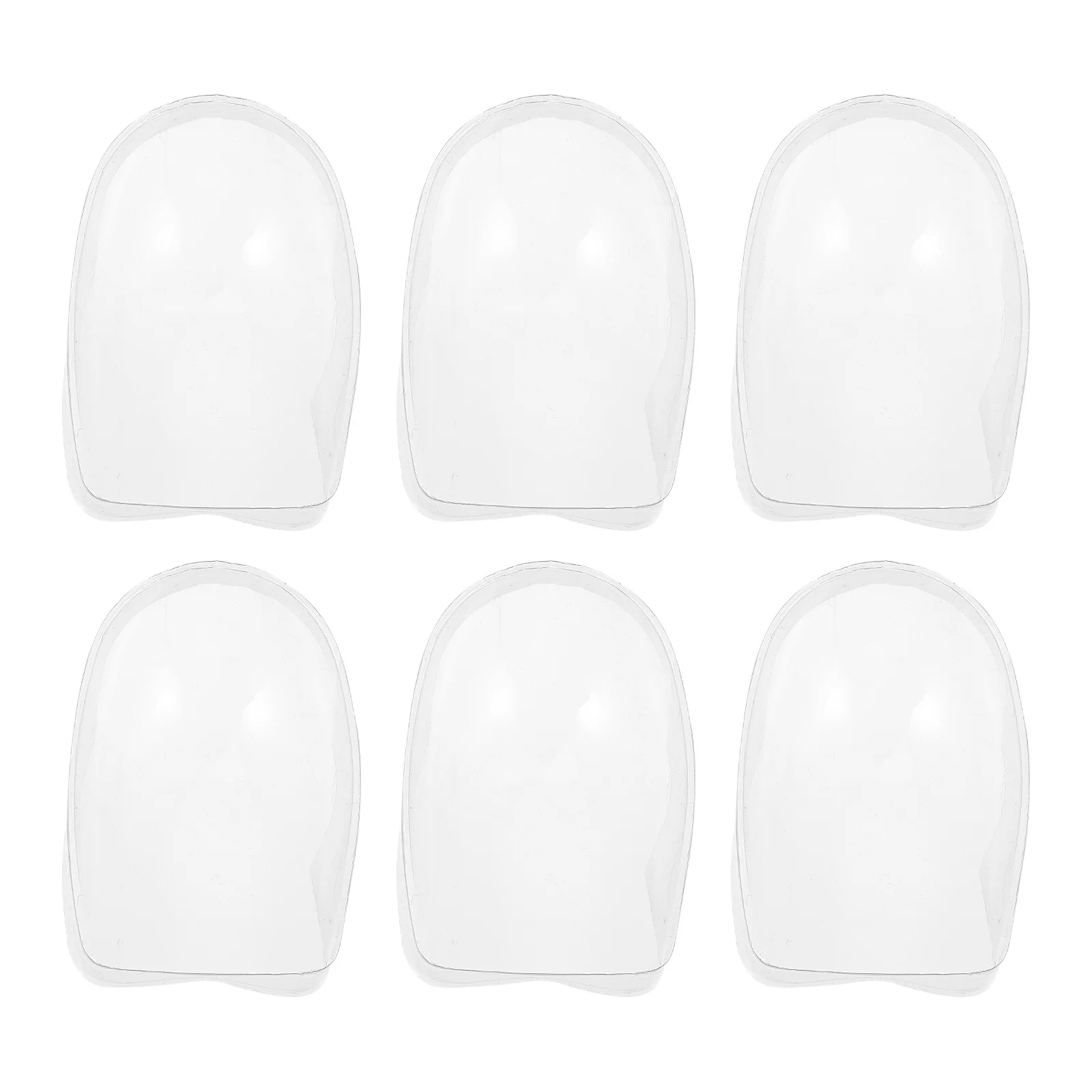 6-teiliges Nagelpulver-Set mit Wiederverwendbaren Behältern für French Nails zur Reduzierung von Produktverschwendung, Maniküre-Pulverdosen