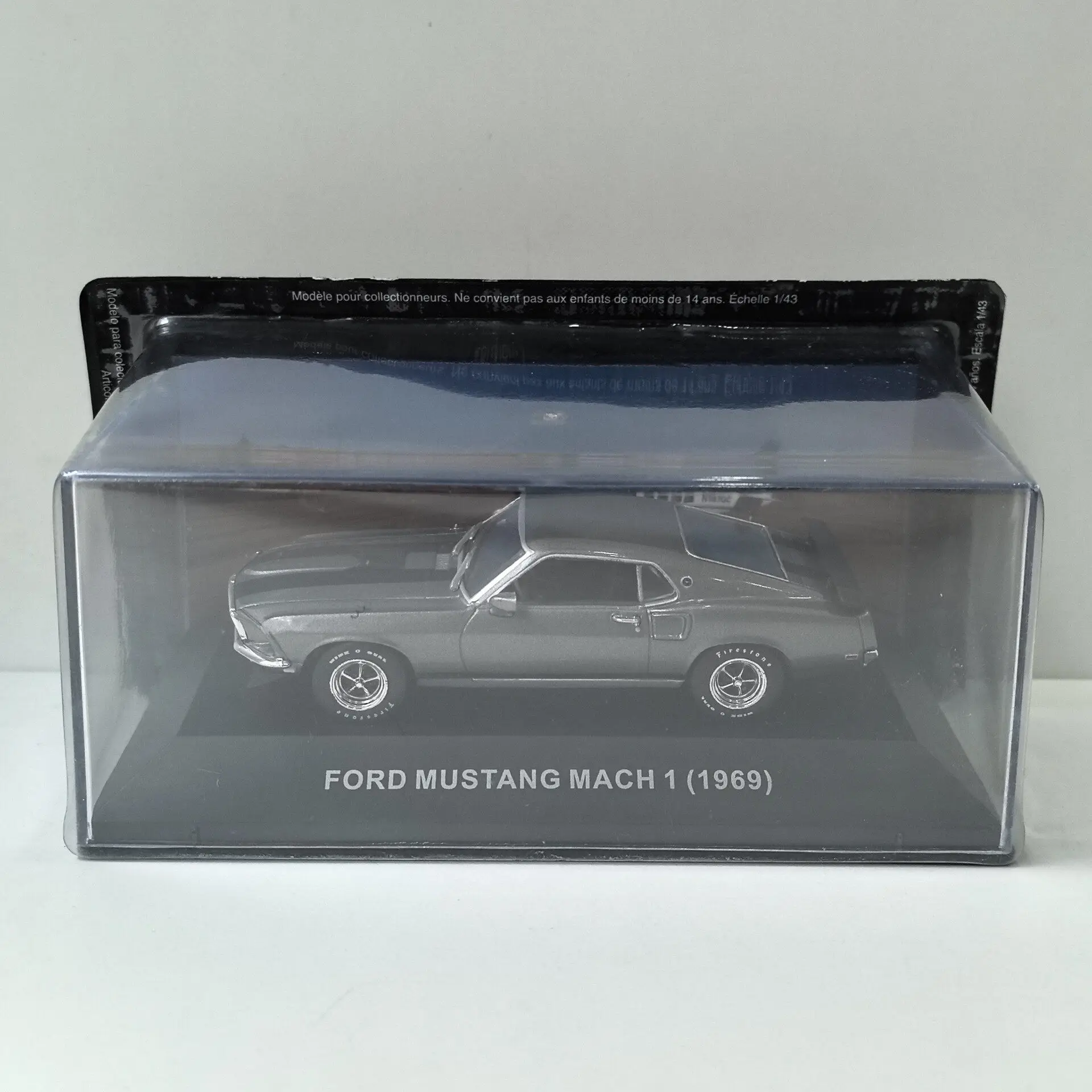 Diecast IXO 1/43 Scale FORD MUSTANG MACH 1969 R3 Alloy Car Model