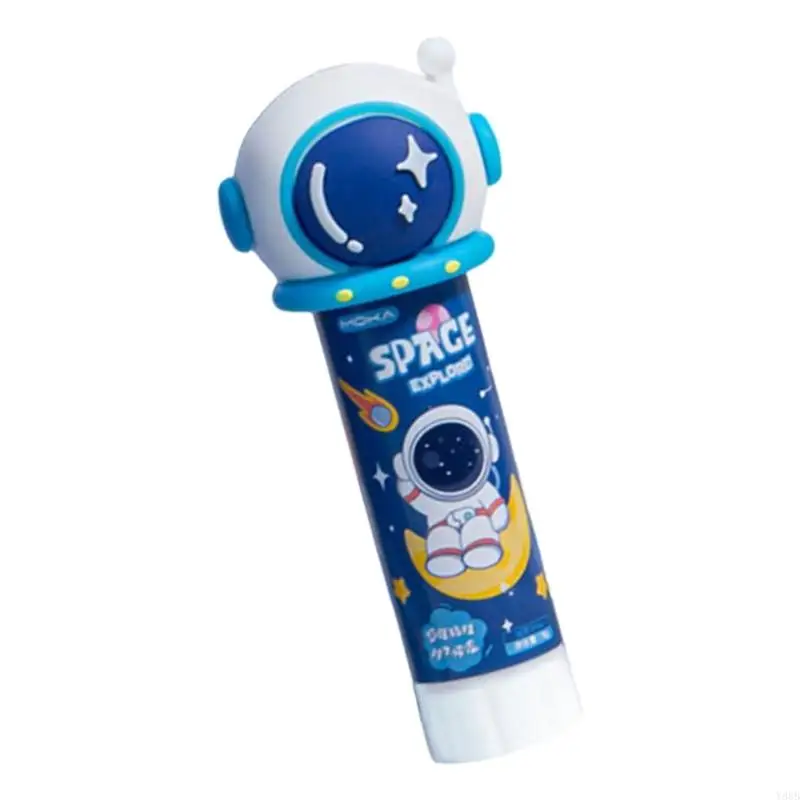 Y88B Cartoon PVA Pegue School Pegos sólidos Adhesivo Secado rápido Fácil llevar