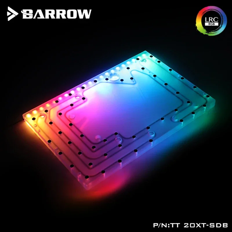 Barrow TT20XT-SDB,Waterway Boards For TT Level 20 XT Case,For Intel CPU Water Block & Single/Double GPU Building