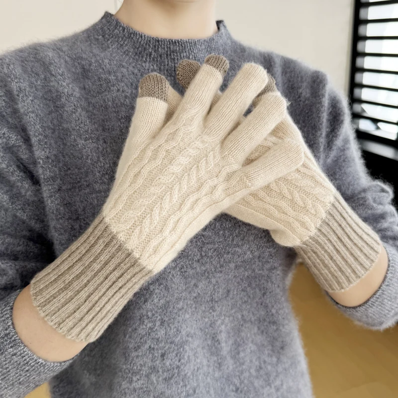gants-en-cachemire-pour-femme-nouvelle-collection-printemps-2026-tricotes-epais-et-chauds-coupe-vent-a-ecran-tactile-avec-empiecements-de-couleur-assortie-et-manches-longues