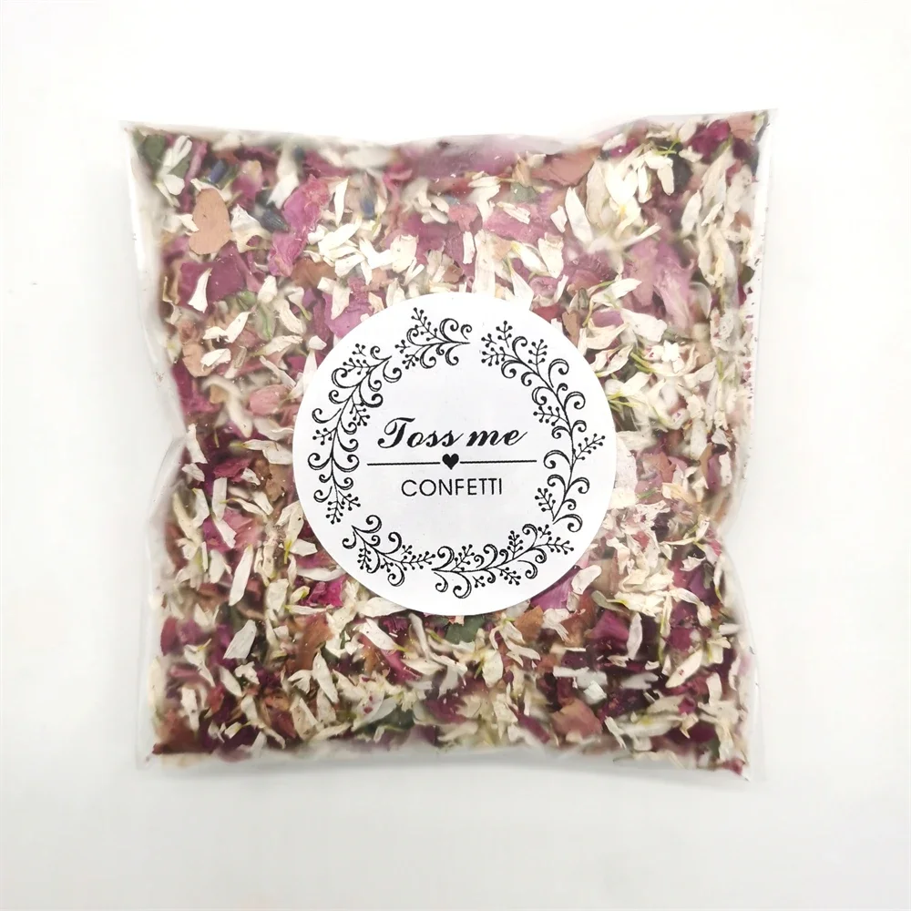 Dried Rose Petals Real Petals Set Up Props for The Wedding Party Confetti Party Decorations 10g Per Bag