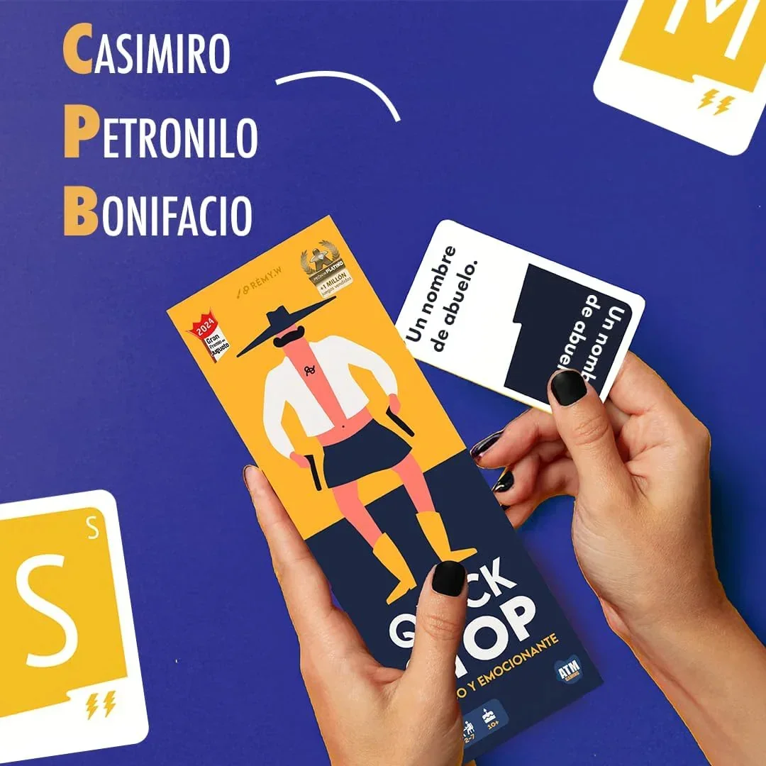 

NEW Quick Stop Spanish Language The Wild West Word Duel Fast Frenzied Unapologetically Fun Group Party Board Game for Friends