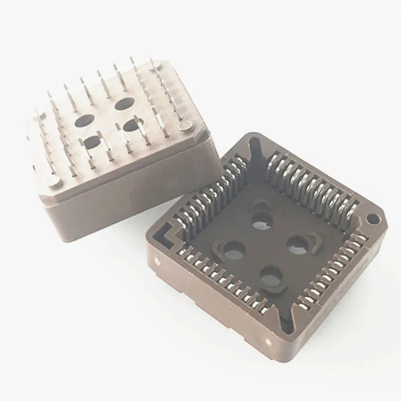 10piece Square PLCC-32/PLCC-44/PLCC-68/PLCC-84 IC chip carrier PLCC socket all around DIP In Stock