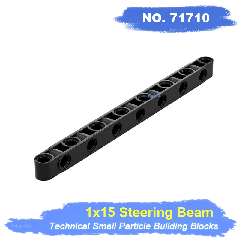 71710 Holes Thick 1 X 15 Bricks Collection Bulk Modular Toy for Technical MOC DIY Sale Buildings Blocks Little Boy Compatible