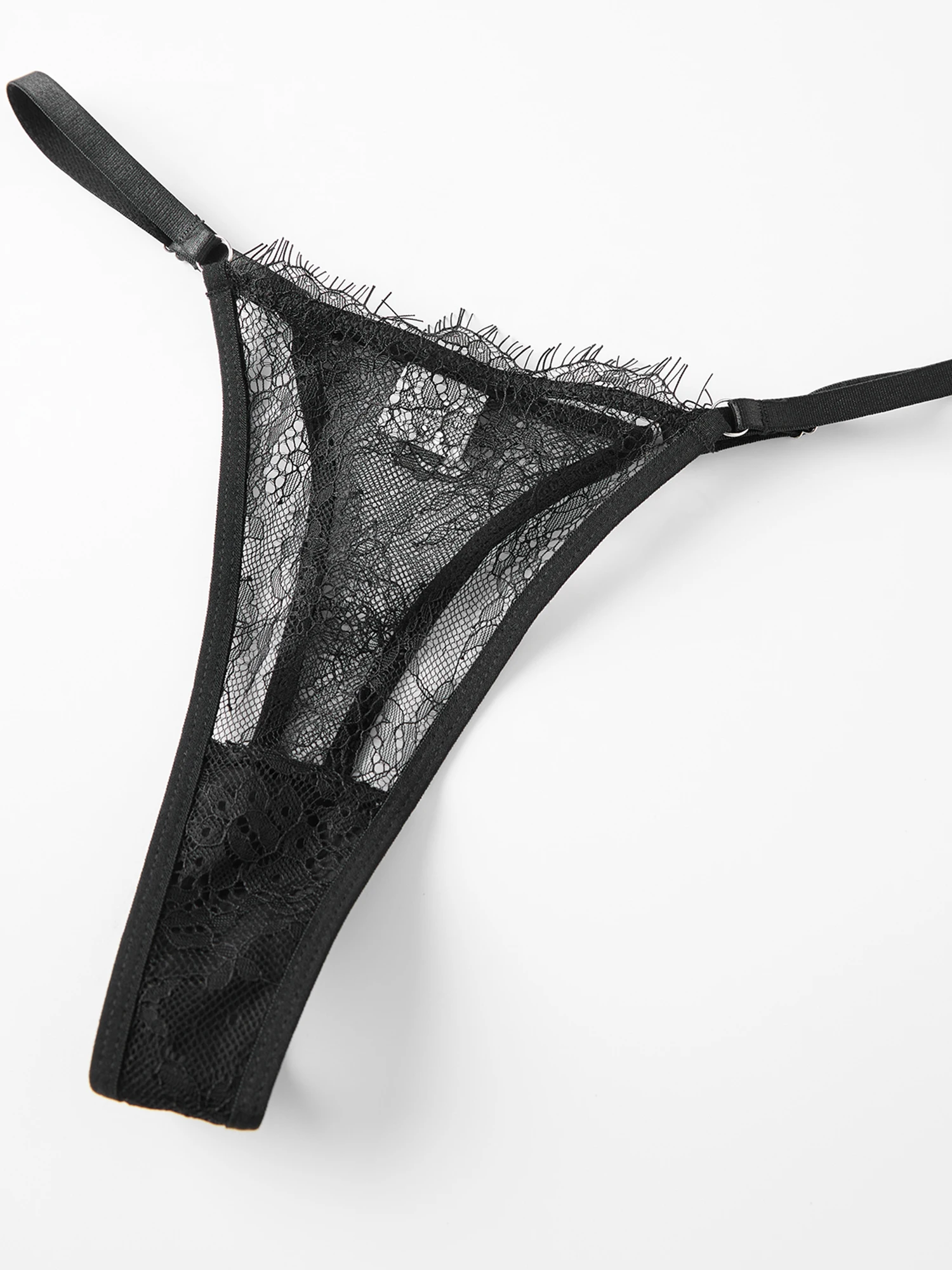 

Сексуальный кружевной комплект нижнего белья с поясом для чулок и подвязками до бедра, эротический бюстгальтер и трусики, ночное белье для сна