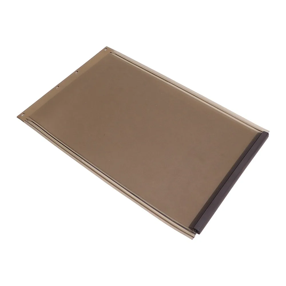 TPU Made Dog Door Replacement Flap Soft Flexible Brown Tone Dog Entry Door Panel Impact Tough Shatterproof
