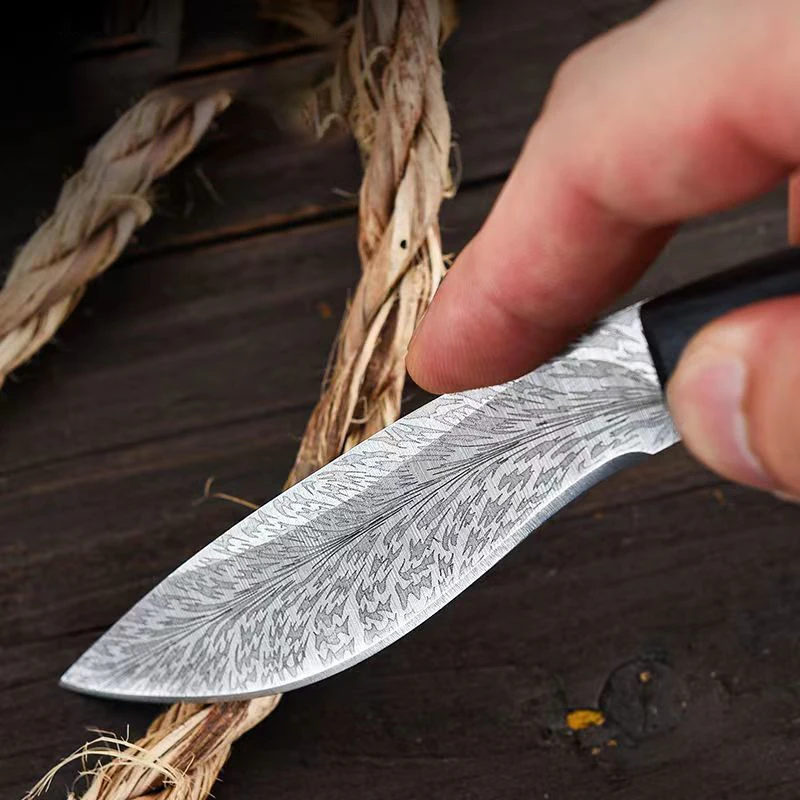 6.8Inch Limited hand chopping knife, hand chopping knife, barbecue chopping knife, outdoor portable knife with scabbard