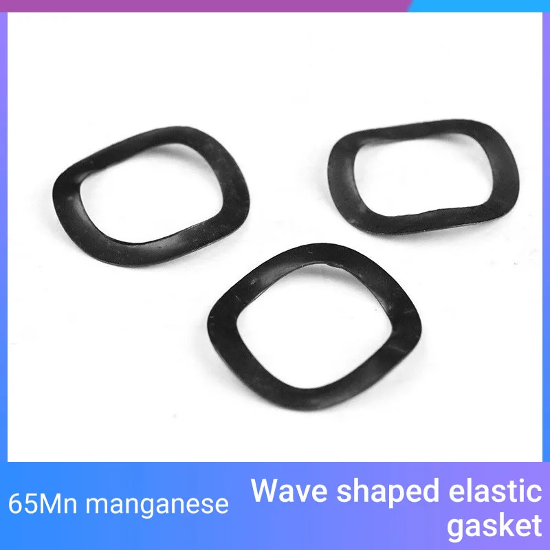 50-200Pcs M3 M4 M5 M6 M8 M10 M12 M14 M16 M19 M21 M24 M27-M30 Three Wave Crest / Wave Type Gasket / Wave Washer / Spring Washer