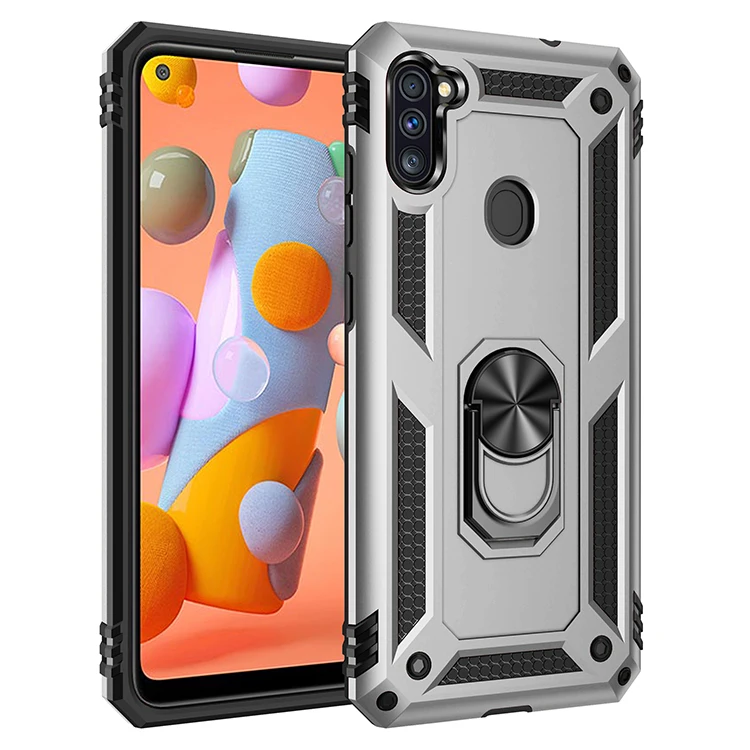 Shockproof Case Cover for Samsung Galaxy A11 Case Samsung A11 Armor Military Protective Car Holder Magnetic Phone Case A 11