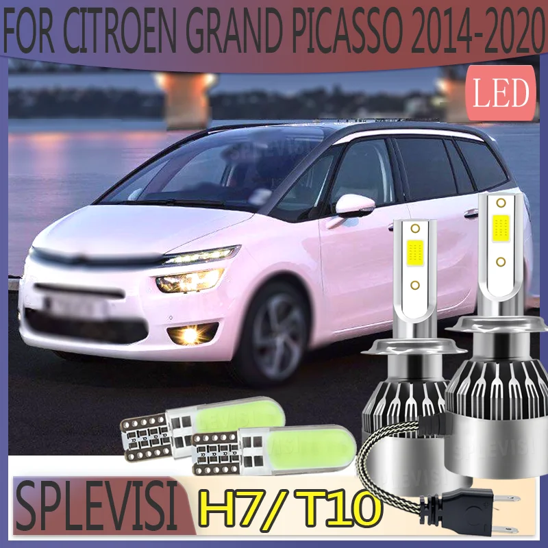 

Dustproof No Delay High-Power Durable Long-Distance LED Headlight For Citroen Grand Picasso 2014 2015 2016 2017 2018 2019 2020