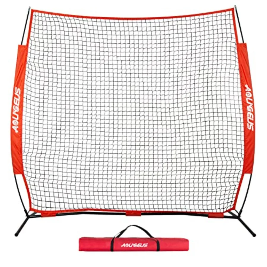 

Sports Barrier NetSports Net Barricade Backstop Net Perfect for Baseball Softball Soccer Basketball Lacrosse