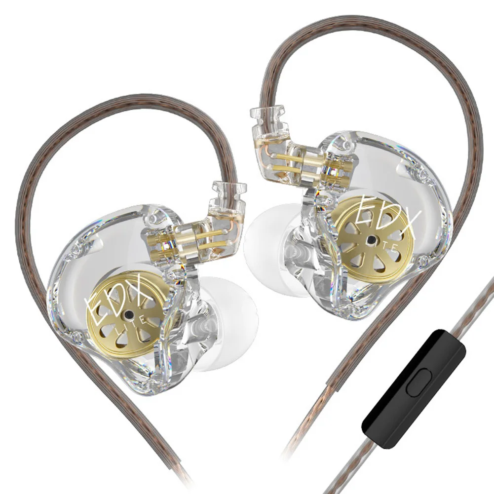 Comfort Meets Performance in for KZ EDX Lite IEM Headphones Equipped with Advanced Acoustic Metrics and Detachable Cables