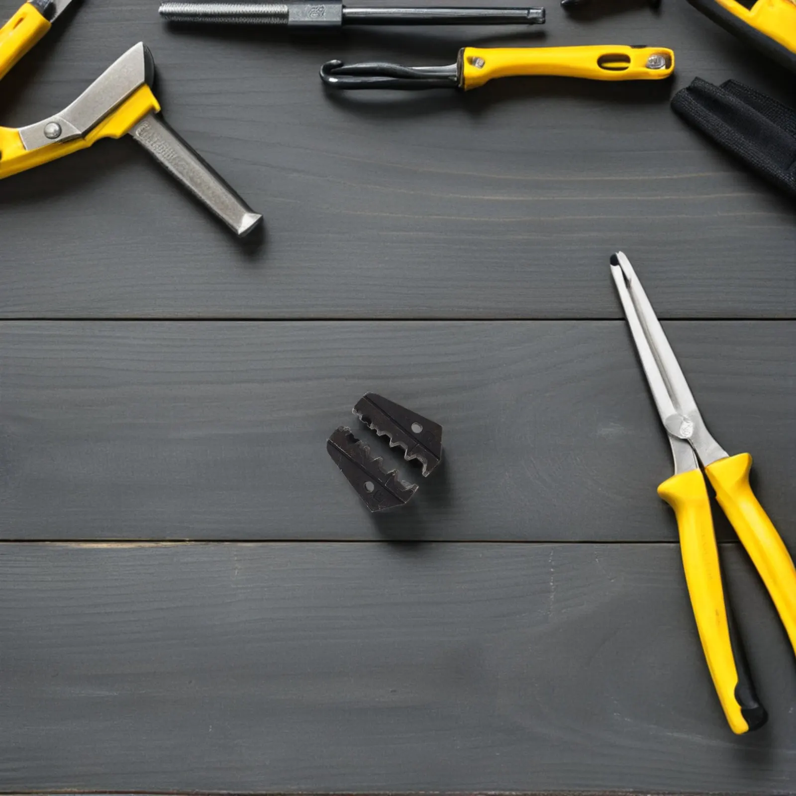High Strength Wire Crimper Attachment Pneumatic Crimping Tool for Open Barrel Terminals Range 1.72 2.6 5.4 6.5 8.1mm Ergonomic