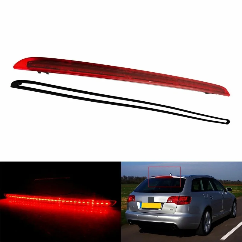 

1 шт. задний светодиодный стоп-сигнал (третий) для Audi A6 S6 RS6 C6 4F 2005-2011, OEM 4F9945097, автомобильные аксессуары