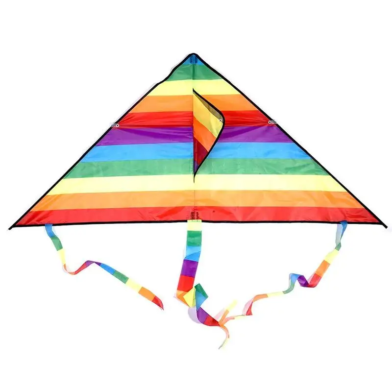 

45pcs Rainbow Color Triangle Kite handle