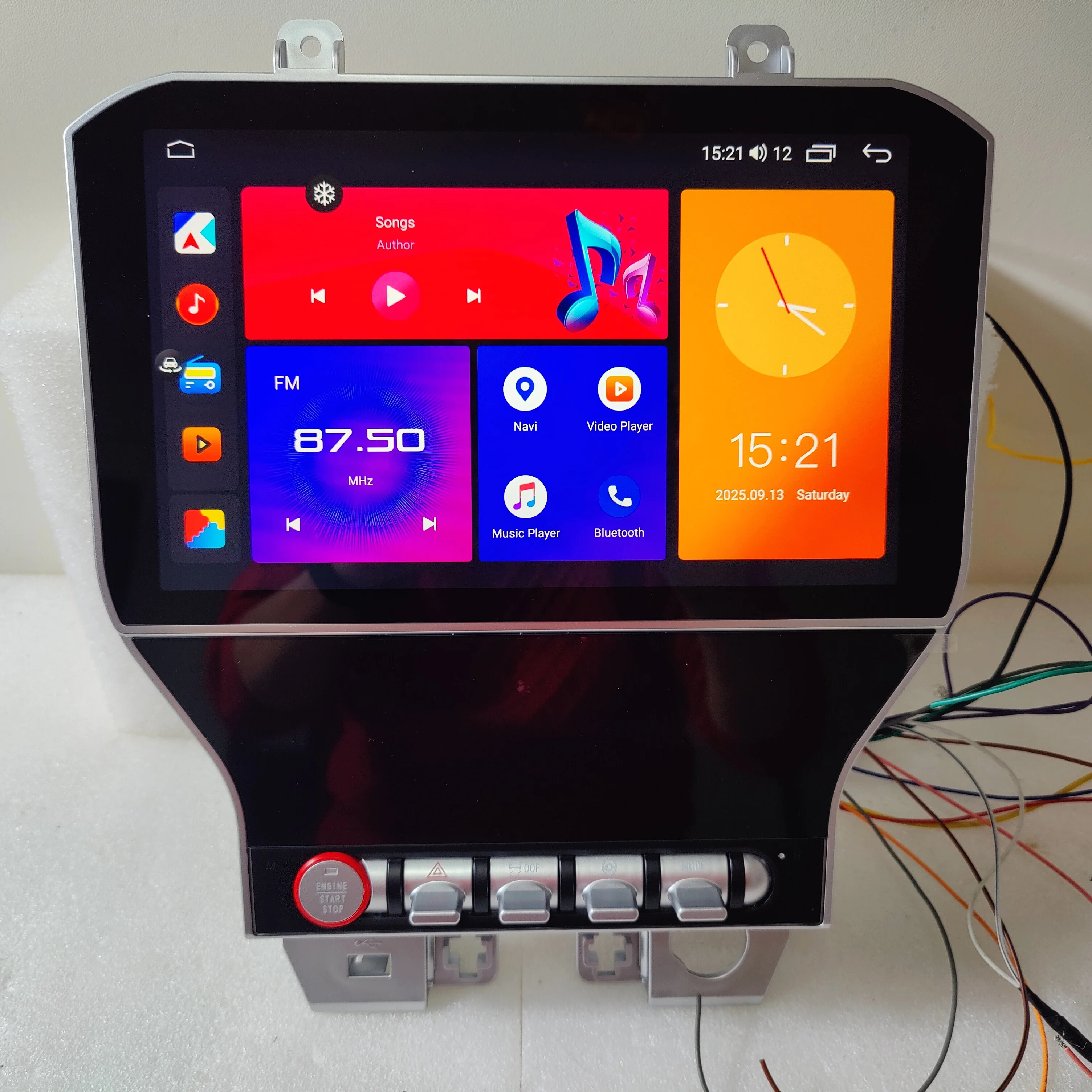 Android 13 Car Radio with Bluetooth Screen Automotive Multimedia for Ford