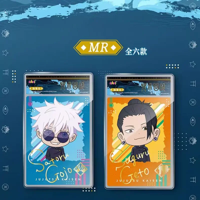 New In Original Box Jujutsu Kaisen Cartoon Characters Collection Hobby Cards Gojo Satoru Shoko Suguru Nobara Children's Gift
