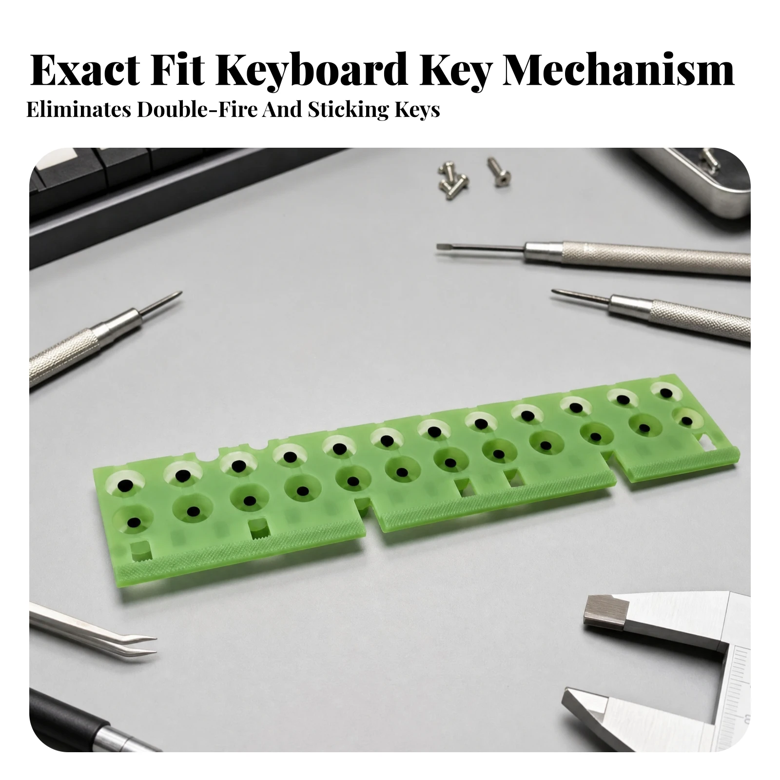 Keyboard Trigger Point Component Flexible Silicone Rubber Conductive Trigger Pad Strip for Instrument Technicians