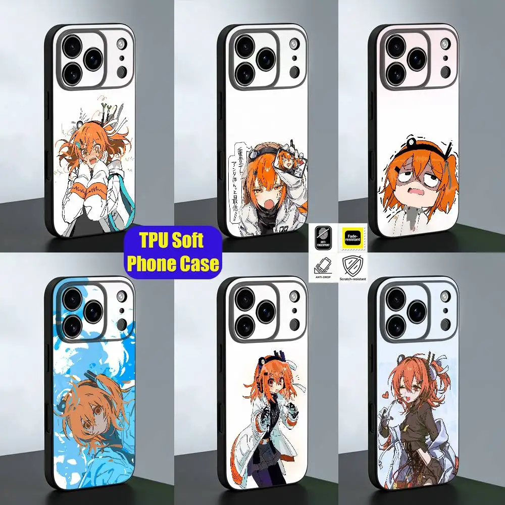 For A-Adachi Rei Phone Case For iPhone 15 17 11 14 13 12 16 E Air Pro Max Mini Plus Custom Black Cover