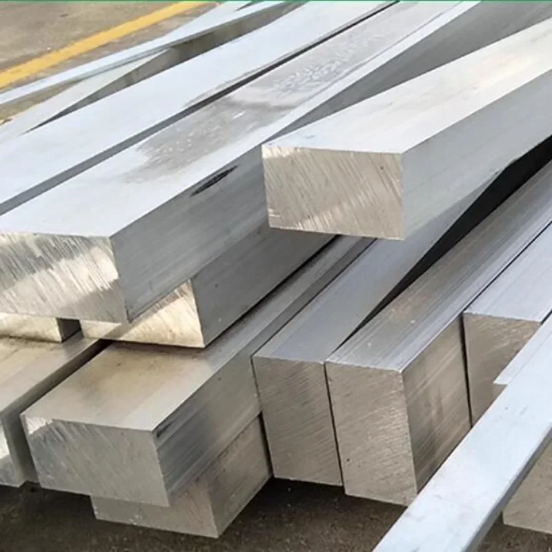 Aluminium Square Bar Rod Various Sizes