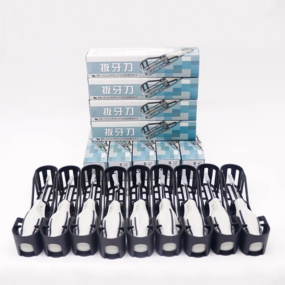 

1pc Dental Luxating Lift Elevator Stainless Steel Minimally Invasive Curved Root Elevators Dentist Surgical Instrument